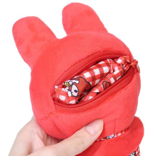 マイメロディ キャラクター ショッピングバッグ ぬいぐるみエコバッグ