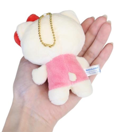 マスコット ミニぬいぐるみボールチェーン くすみレトロ ハローキティ