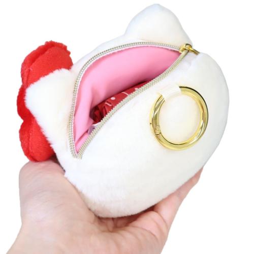 ハローキティ ショッピングバッグ ぬいぐるみエコバッグ くすみレトロ