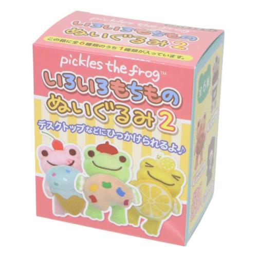 かえるのピクルスいろいろもちものぬいぐるみ2 かえるのピクルス いろいろもちものぬいぐるみ2 全6種の内どれか1個