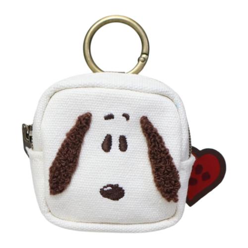 スヌーピー グッズ ミニポーチ キャラクター カラビナミニポーチ