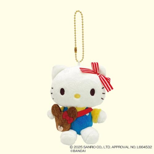 くまのがっこうxハローキティ マスコット ミニぬいぐるみボール