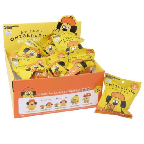 【1ケース(24個入)】 ノルコーポレーション バスボール 発泡タイプの入浴剤 おひげのポン ABD172001X24【送料無料】 ノルコーポレーション 入浴剤 おひげのポン バスボール 24個入セット