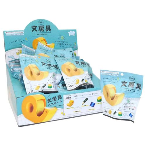 ノルコーポレーション 入浴剤 写実 文房具バスボール 24個入セット