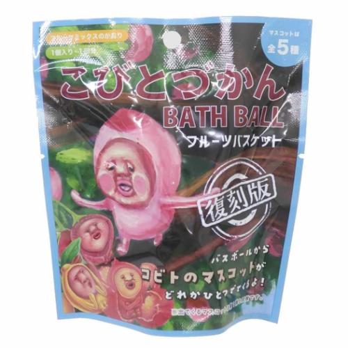 入浴剤 バスボール 全5種 24個入セット フルーツバスケット2 こびと
