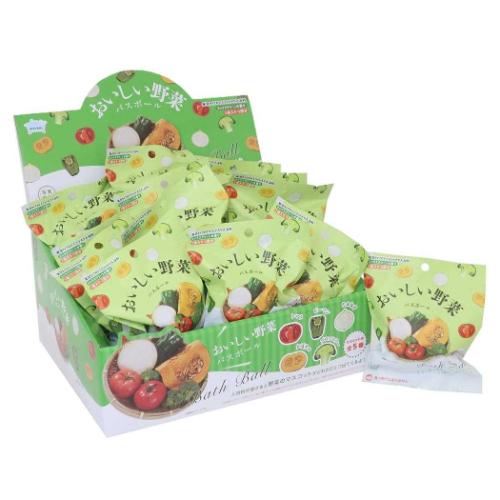おいしい野菜バスボール 24個入セット 写実食品シリーズ 入浴剤 ノル