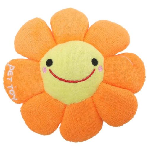 カラフルフラワー ぬいぐるみ 犬用おもちゃ ノルコーポレーション ペット用品 ペットトイ