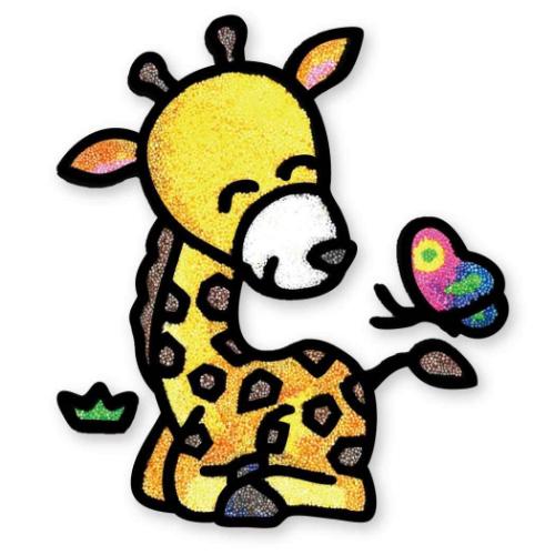 知育玩具 マジックねんど キリン ノブカンパニー ぬり絵 マジック粘土