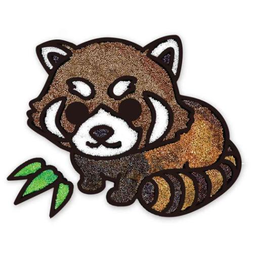 知育玩具 マジックねんど レッサーパンダ ノブカンパニー ぬり絵 マジック粘土