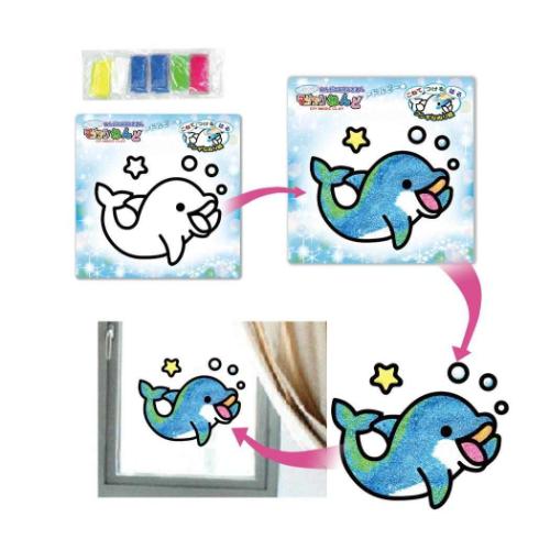 知育玩具 マジックねんど ドルピー ノブカンパニー ぬり絵 マジック粘土