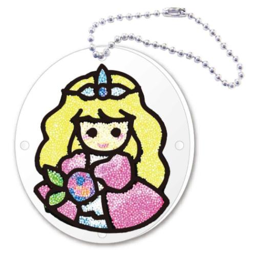 知育玩具 マジックねんど マイチャームアクセサリー プリンセス ノブカンパニー ぬり絵 マジック粘土