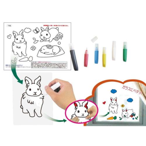 知育玩具 お絵かき名人 うさぎのお絵かき名人 ノブカンパニー
