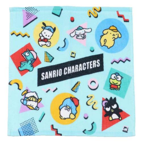 ハンドタオル サンリオキャラクターズ プリントウォッシュタオル