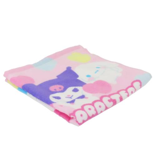 ハンドタオル サンリオキャラクターズ プリントウォッシュタオル ぷにきゅきゅ サンリオ 野村タオル
