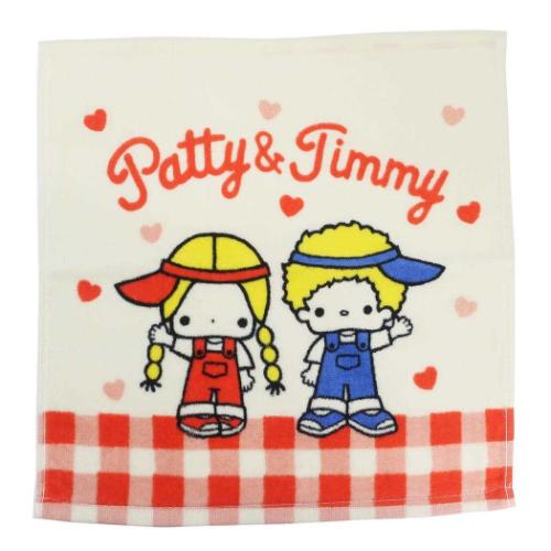 パティ＆ジミー プリントウォッシュタオル ハンドタオル スタンダード サンリオ キャラクター