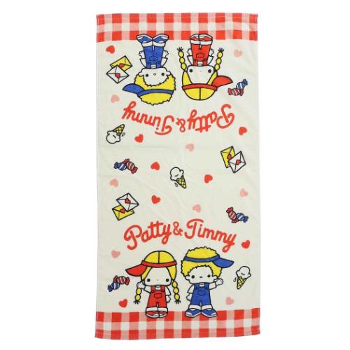 パティー&ジミー　バスタオル【激レア】 パティ＆ジミー グッズ バスタオル キャラクター プリントビッグ