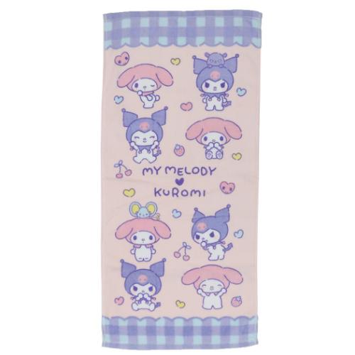 サンリオ フェイスタオル サンリオ マイメロディ＆クロミ ドリーミング フェイスタオル Sanrio