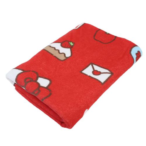 ハローキティ プリントビッグタオル サンリオ バスタオル キャラクター