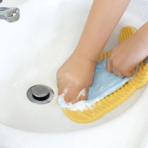 くまのプーさん グッズ 洗濯用品 キャラクター やわらか洗濯板 ディズニー