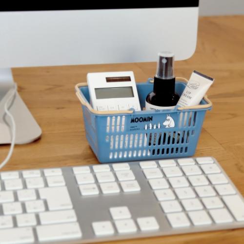 卓上収納 プチケット リトルミイ DR-box ムーミン 北欧 錦化成 収納カゴ キャラクター