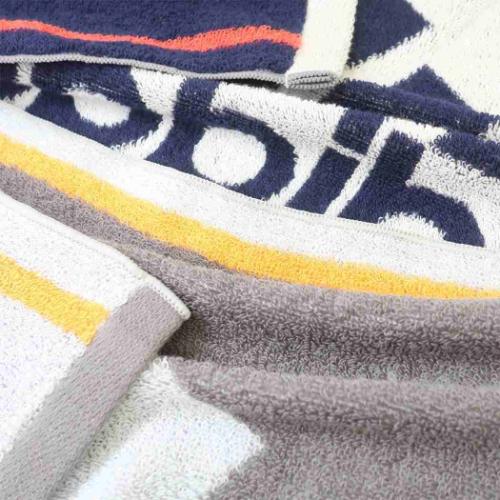 アディダス フェイスタオル ジャガードロングタオル NB adidas 日繊