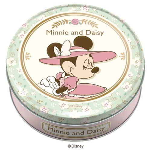 ホワイトデー お菓子 ラウンド缶 ディズニーキャラクター ハート ディズニー バレンタイン お返し