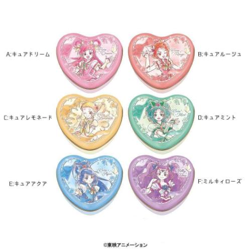 ミニハート缶 お菓子 チョコレート バレンタイン YES！プリキュア5GOGO