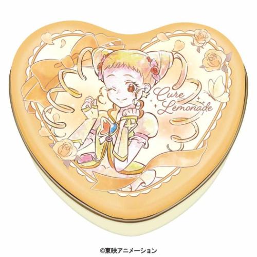 ミニハート缶 YES！プリキュア5GOGO お菓子 チョコレート ハート