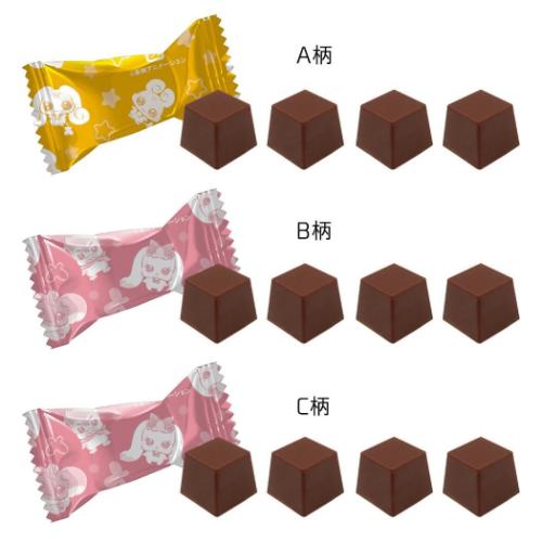 レリーフチョコ缶 お菓子 チョコレート ふたりはプリキュア