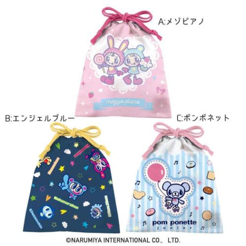 ホワイトデー お菓子 ナルミヤキャラクターズ 巾着 NARUMIYA バレンタイン お返し