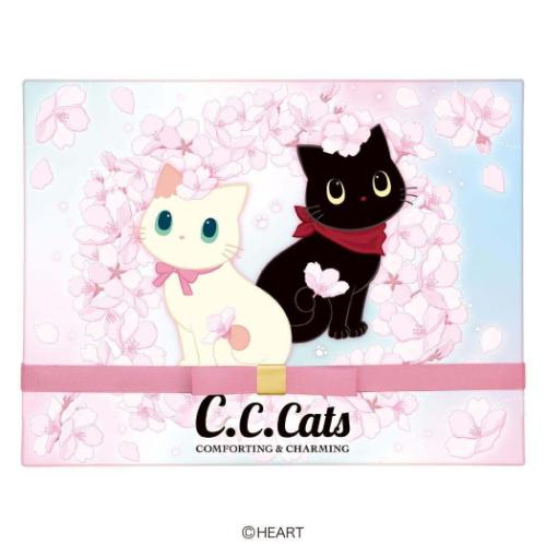 ホワイトデー お菓子 アソートBOX C.C.キャッツ ハート ねこ