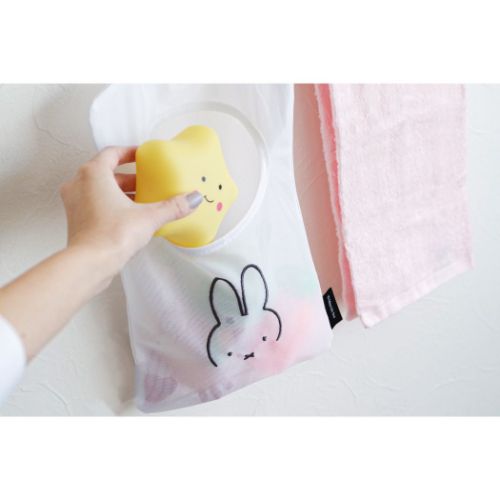 ミッフィー 絵本キャラクター 収納用品 ピンチ収納バッグ 顔だけミッフィー ディックブルーナ