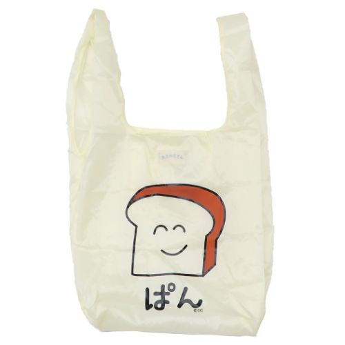 Yahoo! Yahoo!ショッピング(ヤフー ショッピング)おえかきさん エコバッグ ECO BAG 折りたたみショッピングバッグ ぱんさん BEIGE オクタニ