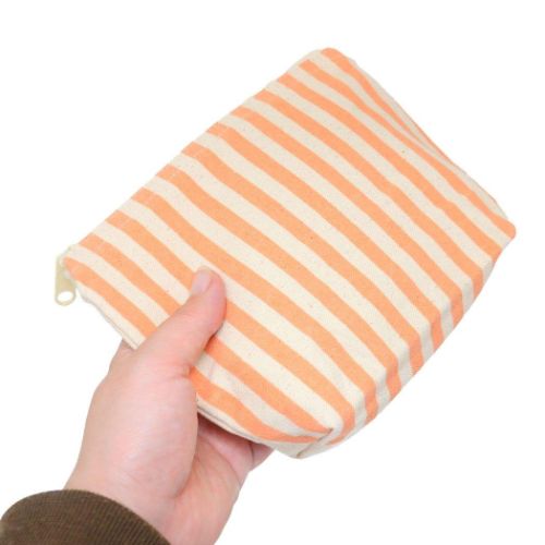 おえかきさん コスメポーチ POUCH マチ有り キャンバスポーチ てんぷらさん オクタニ