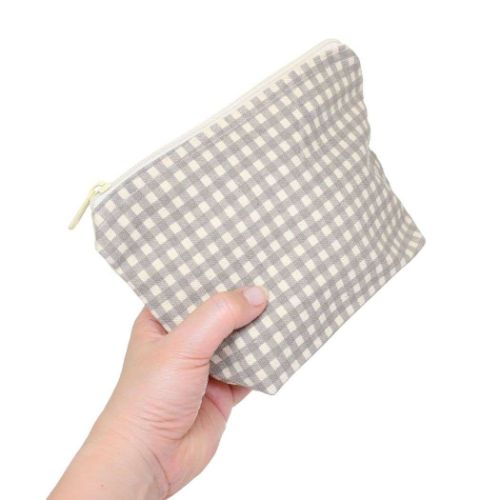 コスメポーチ POUCH マチ有り キャンバスポーチ なにする？ オクタニ 小物入れ 化粧ポーチ
