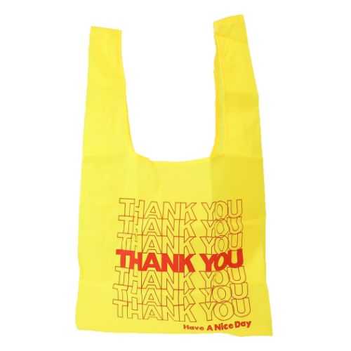 Yahoo! Yahoo!ショッピング(ヤフー ショッピング)ショッピングバッグ エコバッグ THANK YOU YELLOW オクタニコーポレーション オクタニ