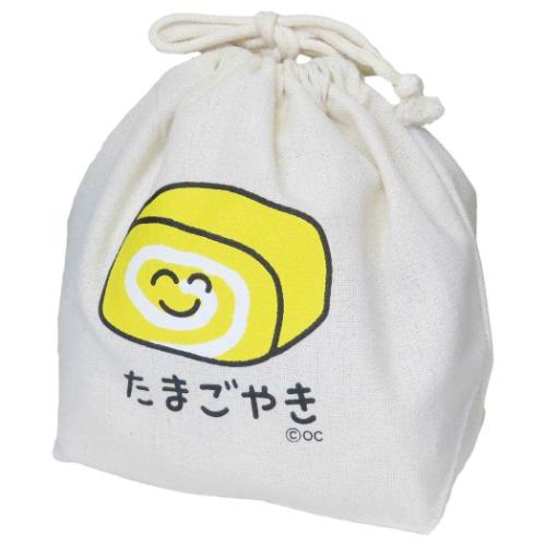 巾着袋 きんちゃくポーチ おえかきさん たまごやきさん オクタニ 小物入れ