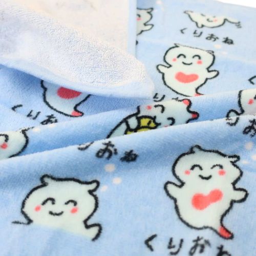 フェイスタオル プリントロングタオル くりおねさん オクタニ おもしろタオル 面白雑貨