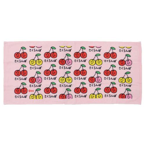 おえかきさん キャラクター フェイスタオル TOWEL ロングタオル