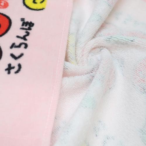 おえかきさん キャラクター フェイスタオル TOWEL ロングタオル