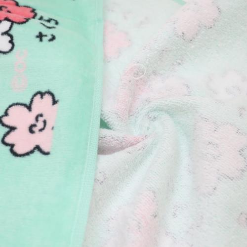 おえかきさん フェイスタオル TOWEL ロングタオル さくらさん おえかきさん フェイスタオル TOWEL ロングタオル さくらさん
