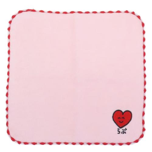 おえかきさん MINI TOWEL ハンカチタオル ミニタオル らぶさん かわいい
