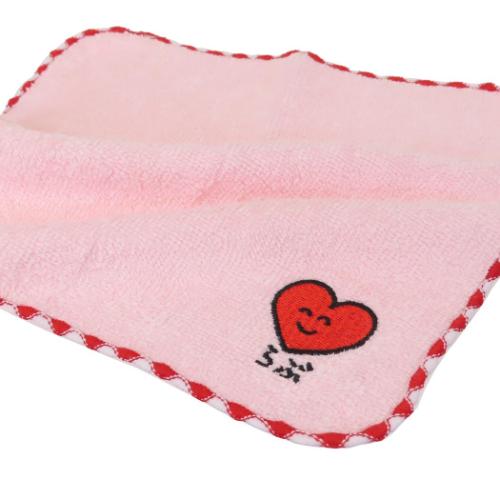 おえかきさん MINI TOWEL ハンカチタオル ミニタオル らぶさん かわいい