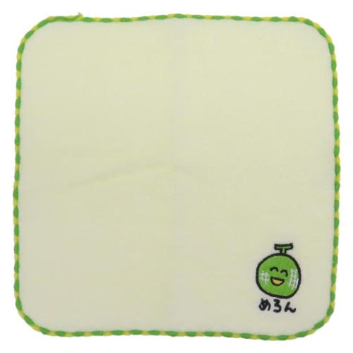 おえかきさん かわいい ミニタオル MINI TOWEL ハンカチタオル めろんさん