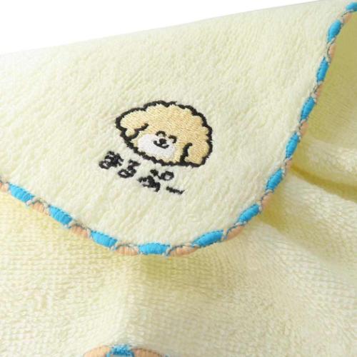 ミニタオル ワンポイント刺繍ハンカチタオル おえかきさん まるぷーさん オクタニ