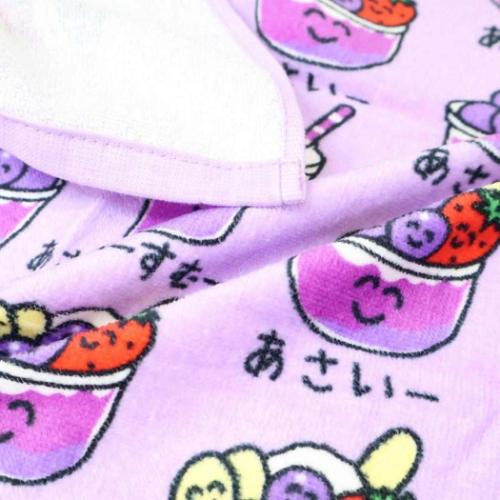 おえかきさん フェイスタオル プリントロングタオル おもしろ雑貨
