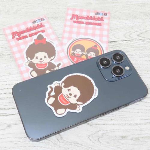 ダイカットシール ビニールステッカー モンチッチ MONCHICHI