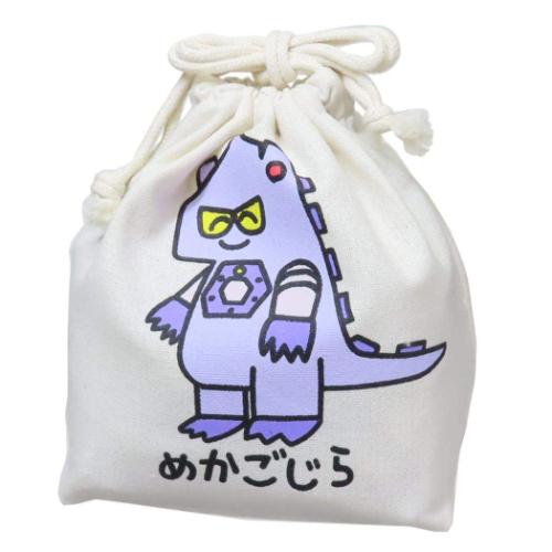 Yahoo! Yahoo!ショッピング(ヤフー ショッピング)ゴジラVSおえかきさん グッズ 巾着袋 キャラクター マチ付ききんちゃくポーチ