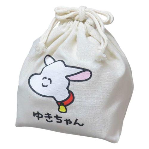 巾着袋 アルプスの少女ハイジxおえかきさん キンチャク きんちゃくポーチ ゆきちゃんさん オクタニ 小物入れ