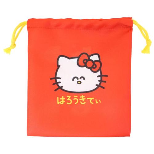 激レア 2002年 さんりお屋 はろうきてぃ 和風 巾着袋付きストラップ